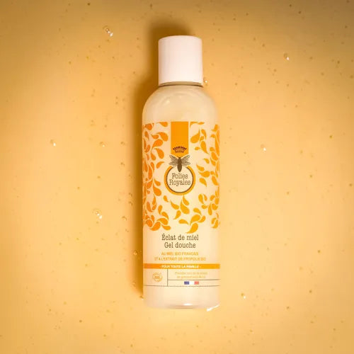 Gel douche au miel bio français 